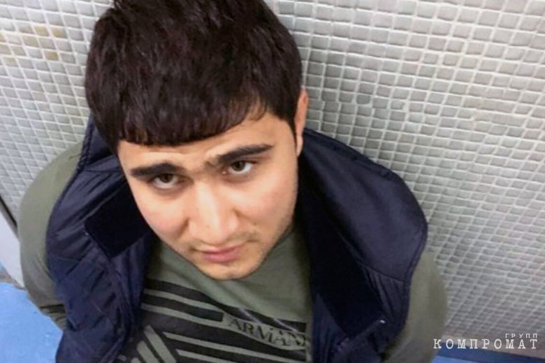 Джамал Гасанов во время задержание в Турции
