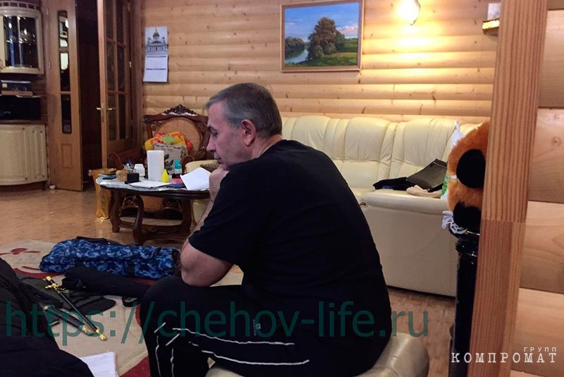 Обыски в доме Большакова Обыски в доме Большакова