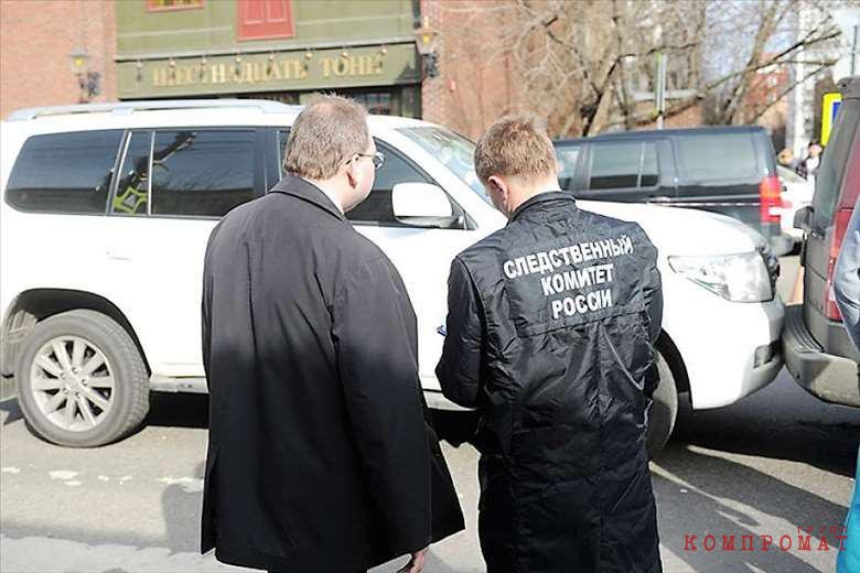 На месте убийства Данабаша На месте убийства Данабаша