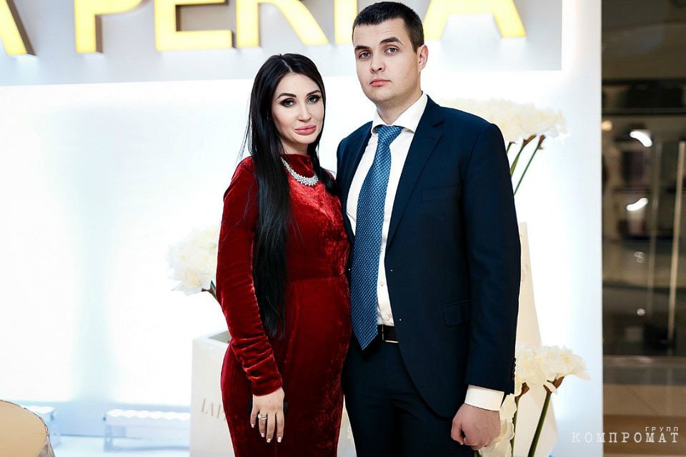 Кирилл Хахалев с женой Анастасией