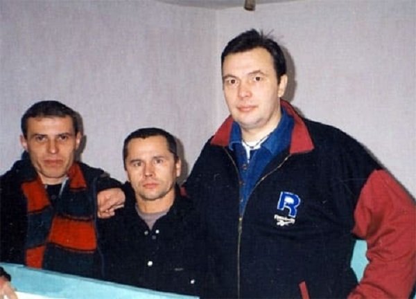 Вячеслав Шестаков (Слива) справа